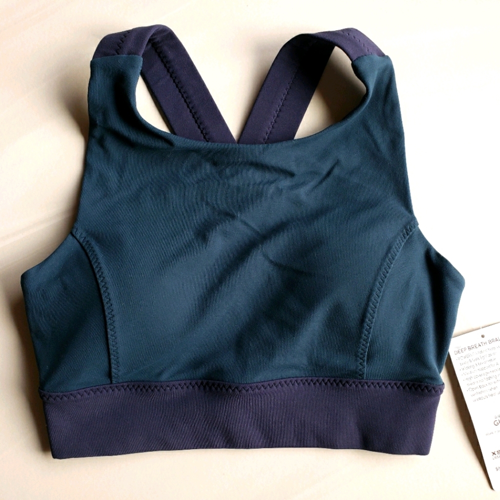 Athleta XS Deep Breath Bralette (Abyss/Navy)